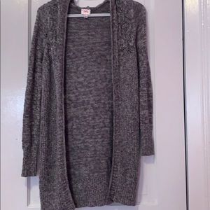 Justice sweater jacket